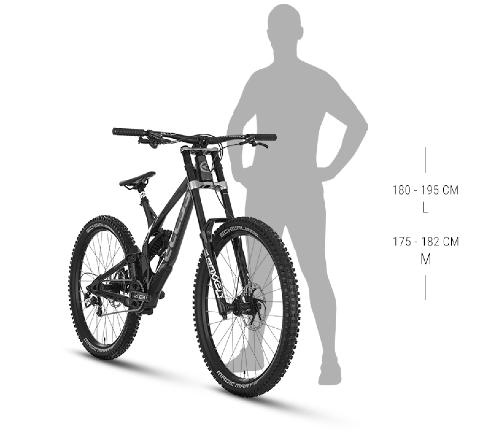 Veľkosť rámu NOID 70 SAPPHIRE BLUE 29/27.5"