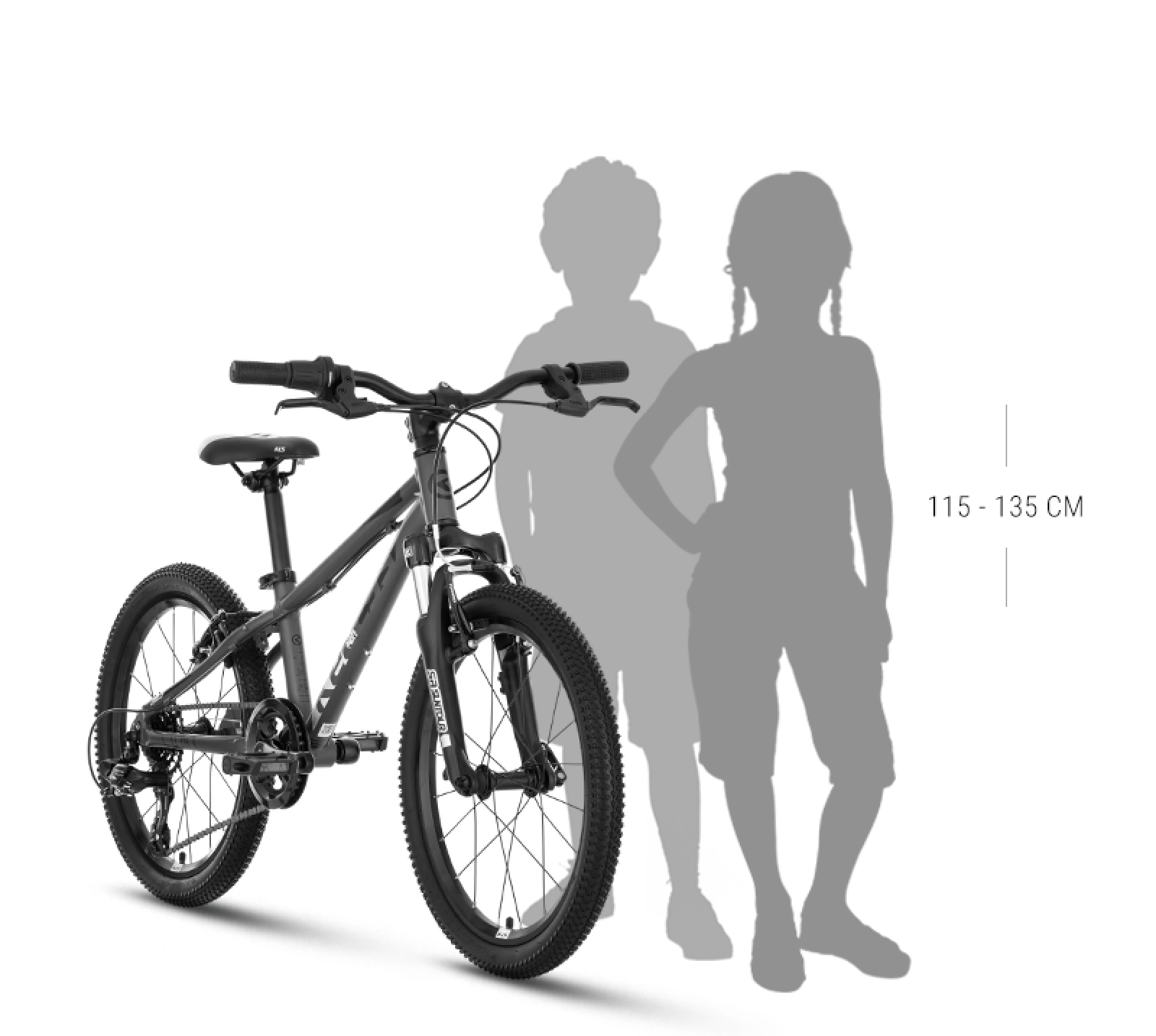 Veľkosť rámu LUMI 50 WHITE 20"