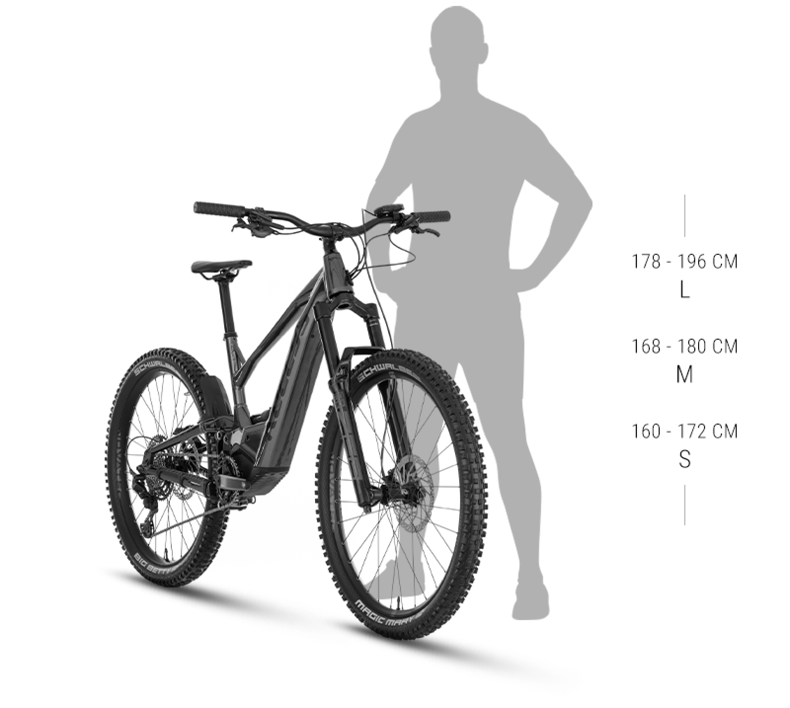 Veľkosť rámu THEOS R50 LTD P MAGIC GREEN 29/27.5" 725 Wh