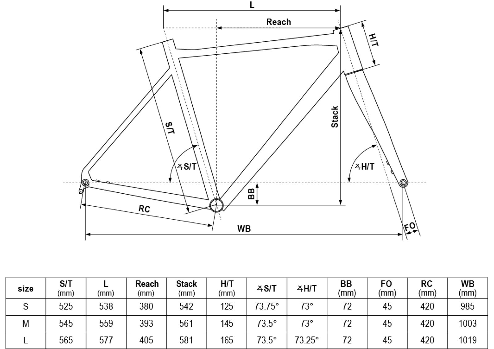 Geometria ARC 60 GRAPHITE IRISED