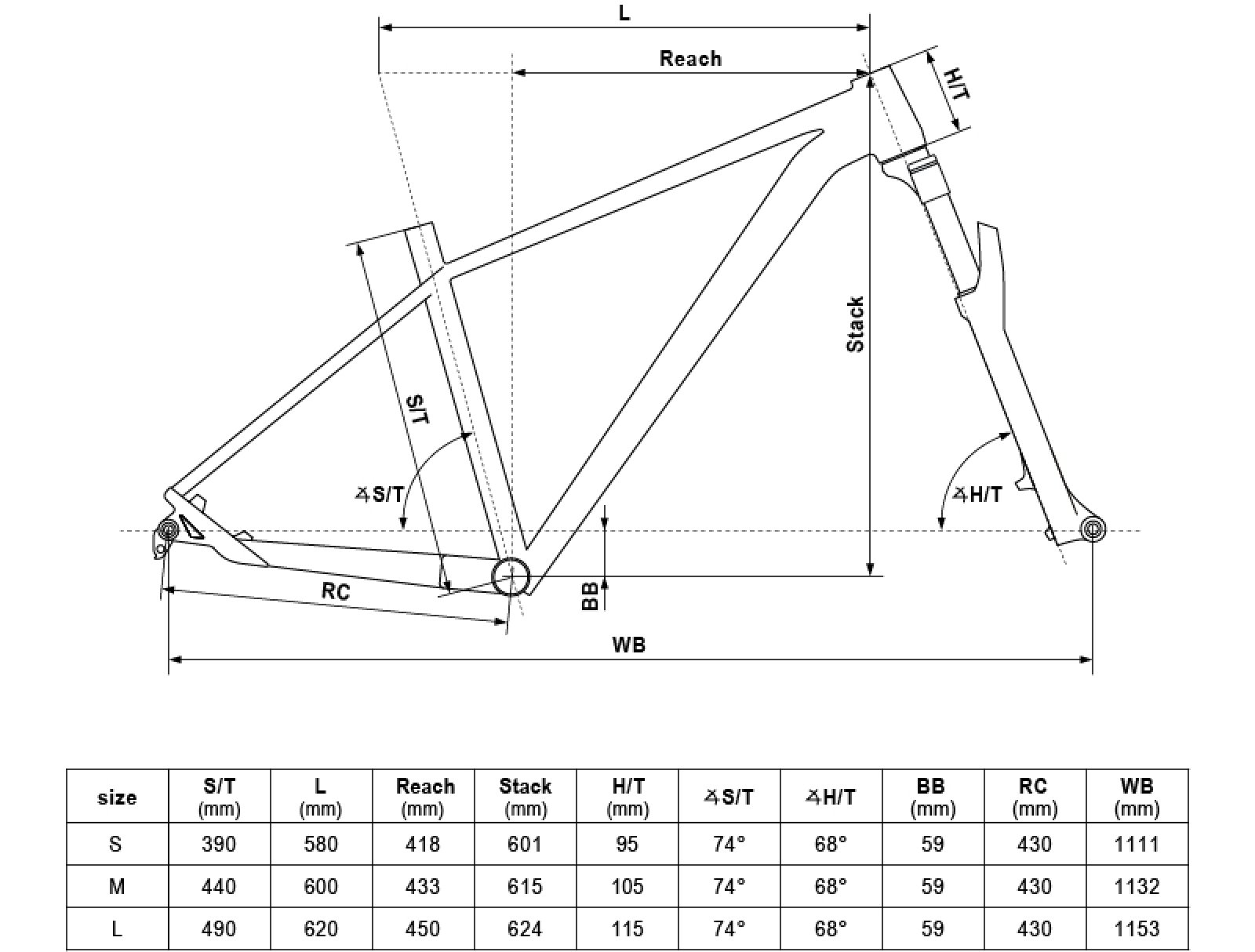 Geometria GATE 30 DARK 29"